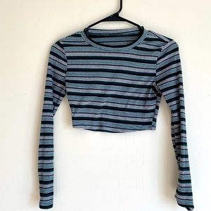 Ribbed Shein crop top